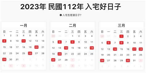 2023入宅安床吉日吉時|【2023搬家入宅吉日、入厝日子】農民曆入宅吉日查詢